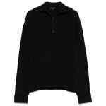 Emporio Armani Half-zip wool sweater