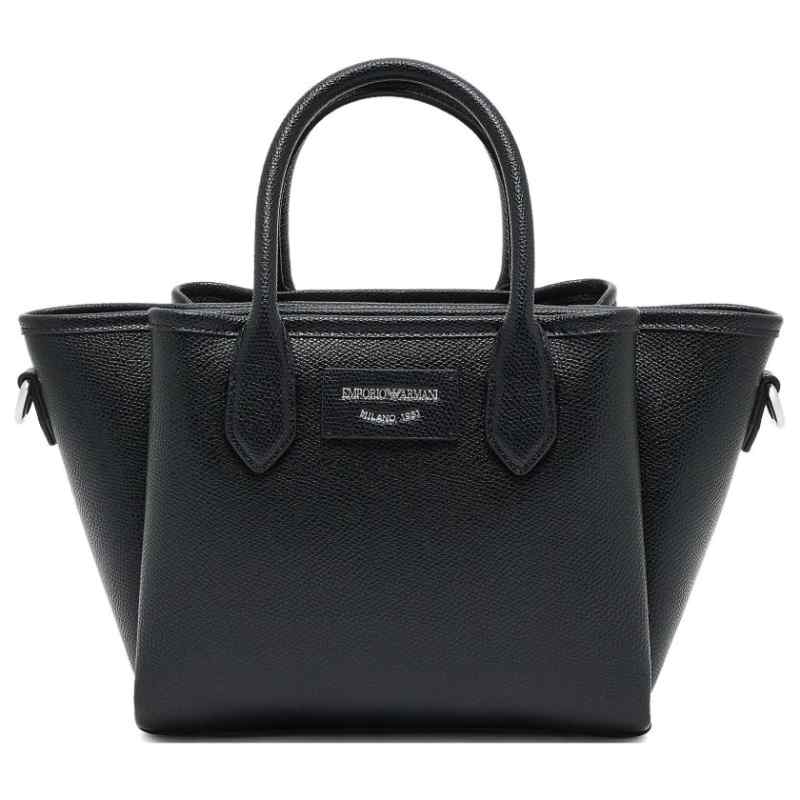 Emporio Armani Small shopper with palmellato finish, theFeinheit