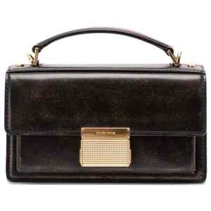 Golden Goose Venezia Bag in boarded leather with gold details