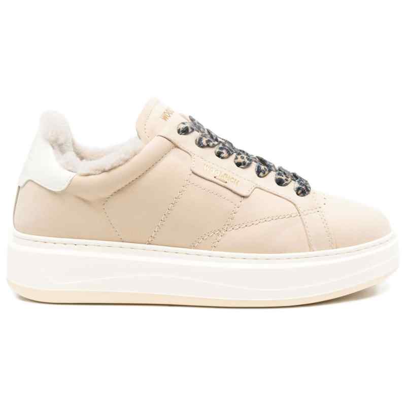 Woolrich Sneakers Cream, theFeinheit