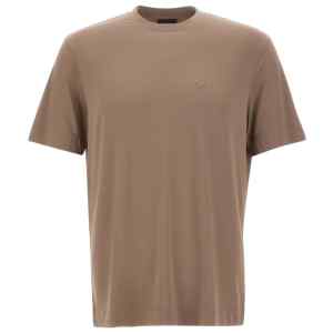 Emporio Armani Eagle-embroidered T-shirt