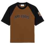 Ami Paris T-shirts and Polos Brown
