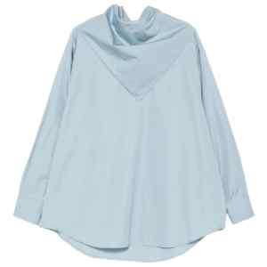 Ami Paris Shirts Clear Blue