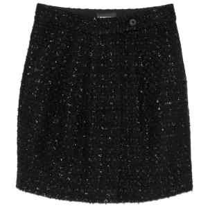 Emporio Armani Tweed sequin mini skirt