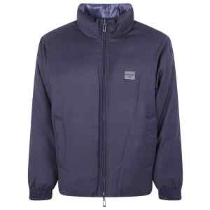 Emporio Armani Logo-detail long-sleeve jacket