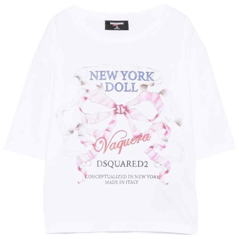 Dsquared2 T-shirts and Polos White, theFeinheit