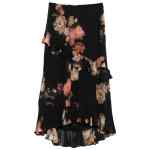 Zimmermann Floral-print ruffled skirt