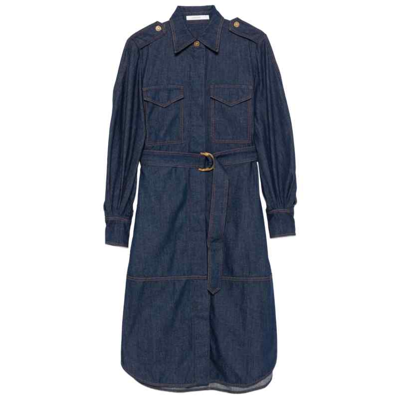 Zimmermann Belted denim shirt dress, theFeinheit