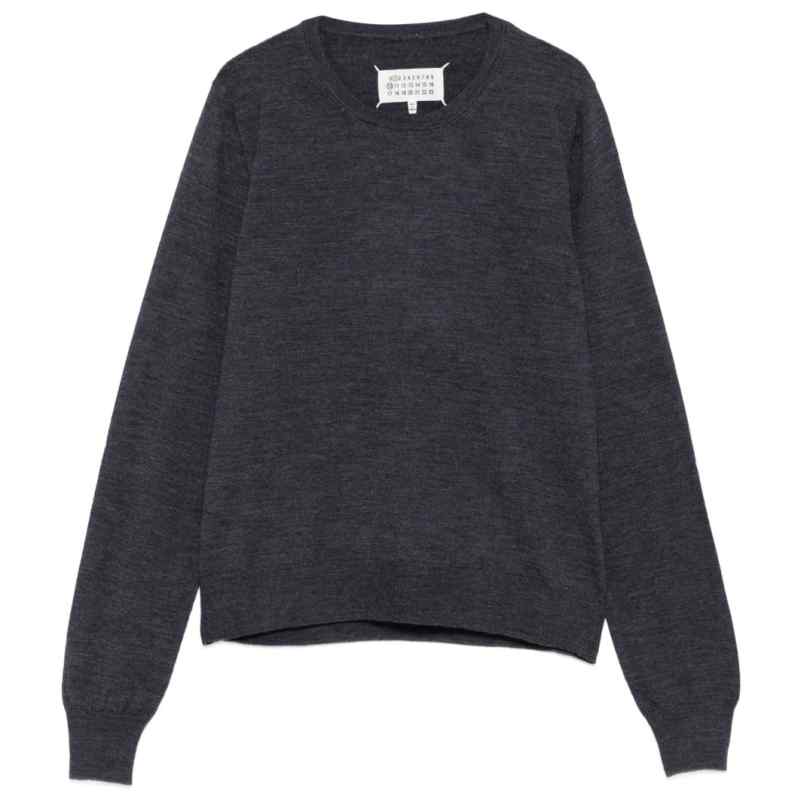 Maison Margiela Round-neck wool sweater, theFeinheit
