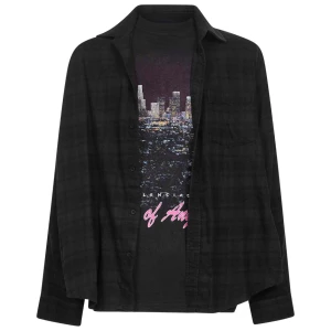 Balenciaga Layered cotton shirt