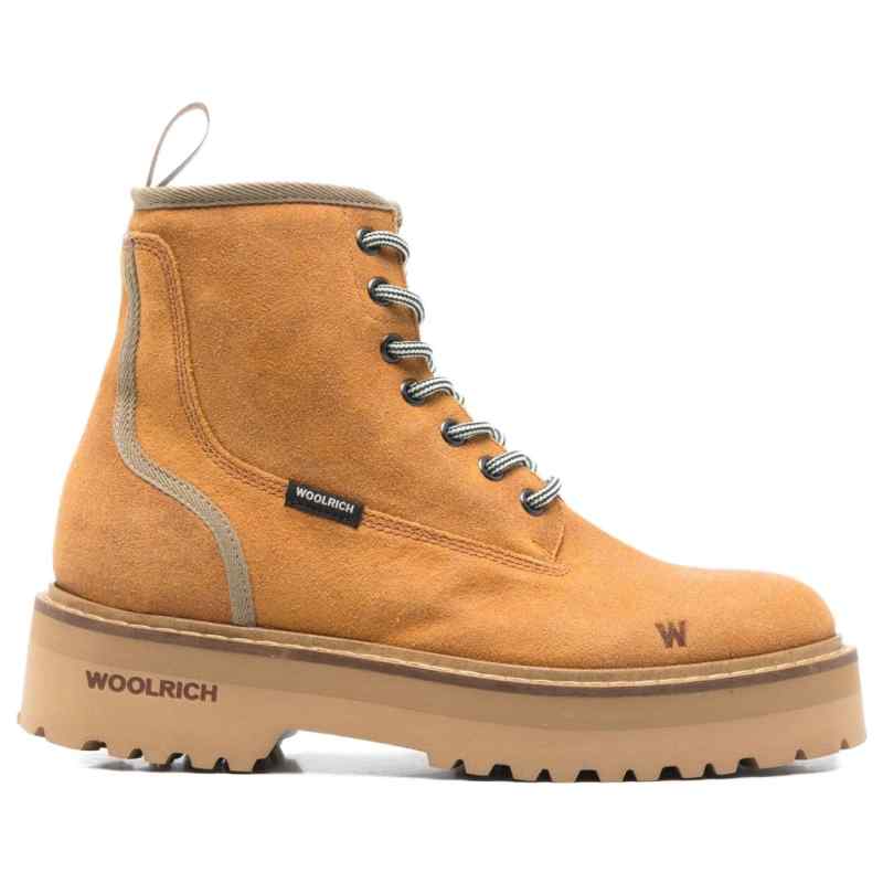 Woolrich Boots Leather Brown, theFeinheit