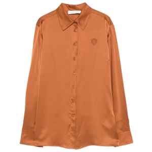 Zimmermann Embroidered silk shirt