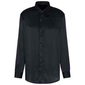 Emporio Armani Satin-stripe shirt