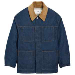 Ami Paris Coats Blue