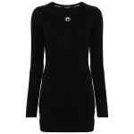 Marine Serre Crescent Moon-embroidered mini dress