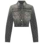 Marine Serre Moon laser denim jacket