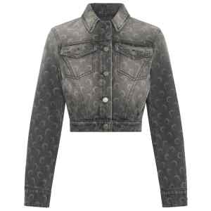 Marine Serre Moon laser denim jacket