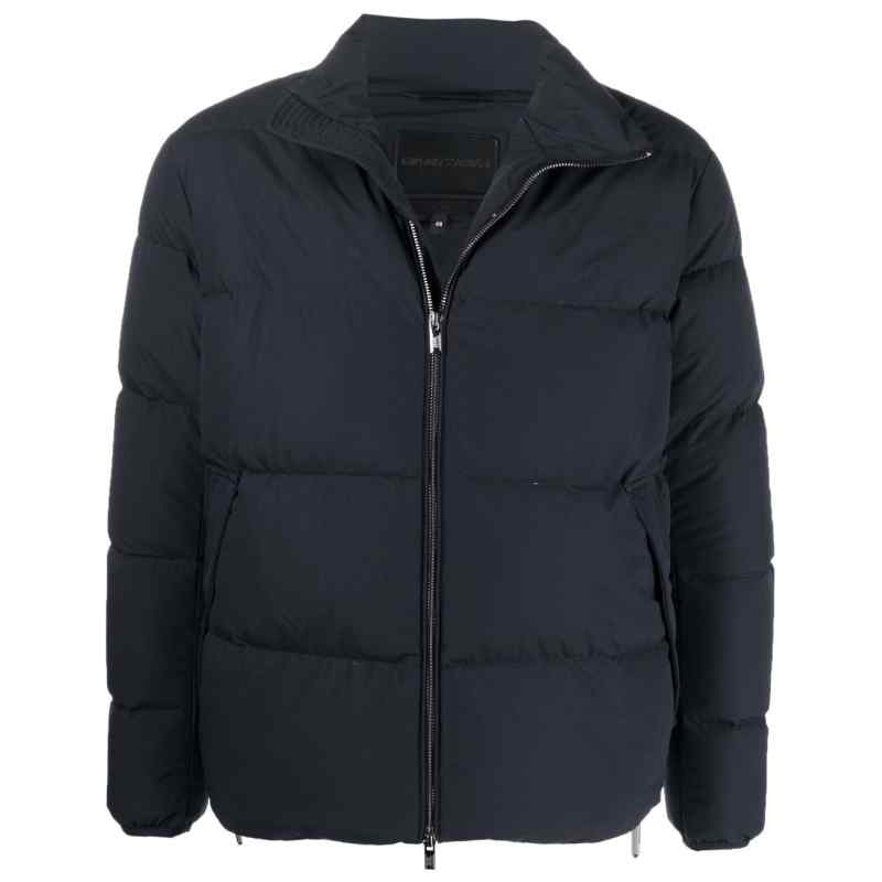 Emporio Armani Coats Blue, theFeinheit