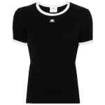 COURREGES PRE T-shirts and Polos Black
