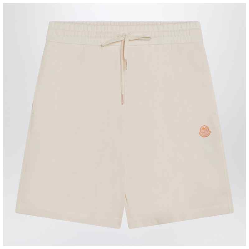 Moncler Genius Ivory white cotton shorts Moncler Genius Ivory white cotton shorts, theFeinheit