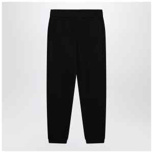 Moncler Black cotton jogging pants