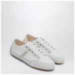 Givenchy White Silm sneakers in nylon and suede