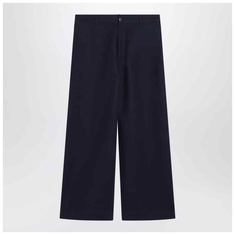 Acne Studios Navy blue satin trousers Acne Studios Navy blue satin trousers, theFeinheit