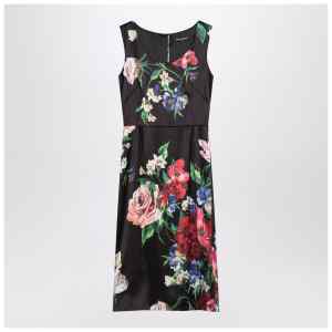 Dolce&Gabbana Black dress with floral print