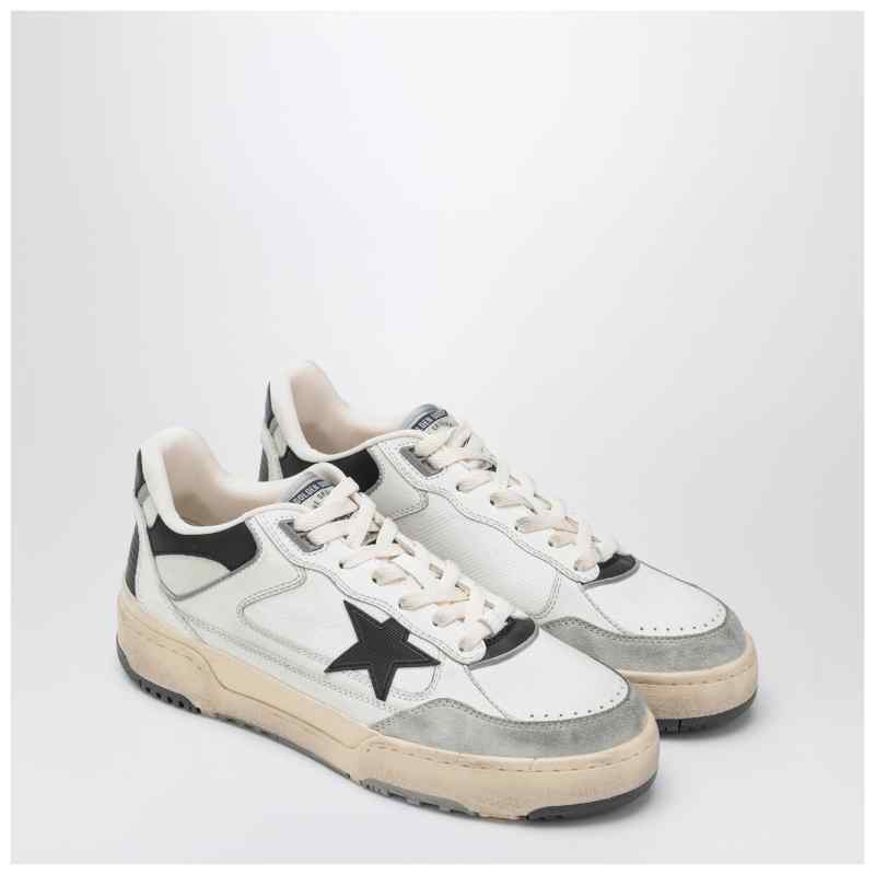 Golden Goose Sneaker Forty2 white/black/beige, theFeinheit