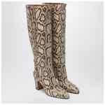 Paris Texas Lavinia boots in python-printed leather