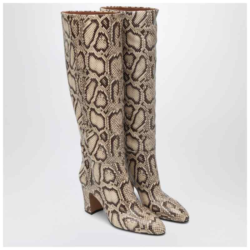 Paris Texas Lavinia boots in python-printed leather, theFeinheit