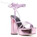 Giuseppe Zanotti Metallic 125mm platform sandals