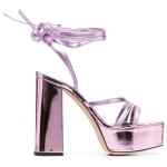 Giuseppe Zanotti Metallic 125mm platform sandals