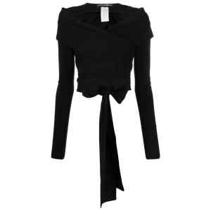 Dolce & Gabbana cut-out Wrap Top