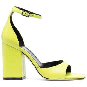 Paris Texas Fiona 100mm block-heel sandals