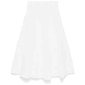 Zimmermann Crush embroidered midi skirt