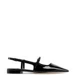 Jimmy Choo Didi Flat Patent Leather Low Shoes