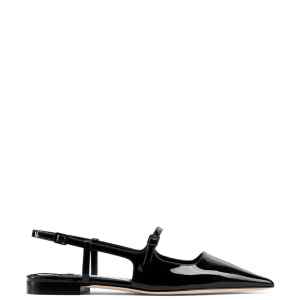 Jimmy Choo Didi Flat Patent Leather Low Shoes