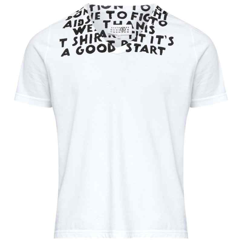 MM6 Maison Margiela T-shirts and Polos White