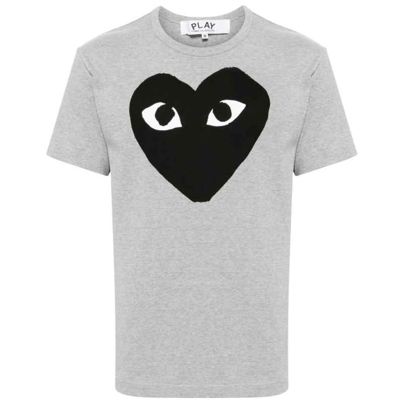 Comme Des Garcons Heart-print T-shirt