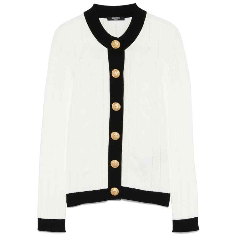 Balmain Two-tone cardigan