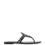 Tory Burch Studded Miller Patent flat sandals