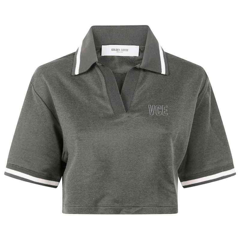 Golden Goose T-shirts and Polos Green