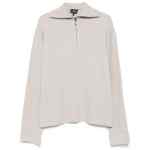 Emporio Armani Half-zip wool sweater