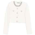 Self-Portrait Embellished-buttons cardigan
