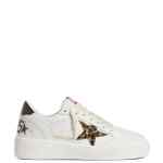 Golden Goose Ball Star with Leo pony skin star and black laminated leather heel tab