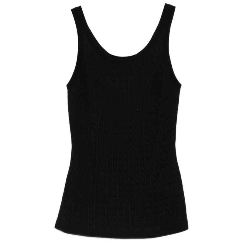 Elisabetta Franchi Top Black