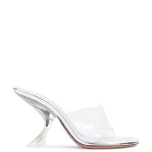 Amina Muaddi Taylor Glass Slipper 90 Transparent Pvc