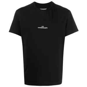 Maison Margiela Distorted-logo cotton T-shirt