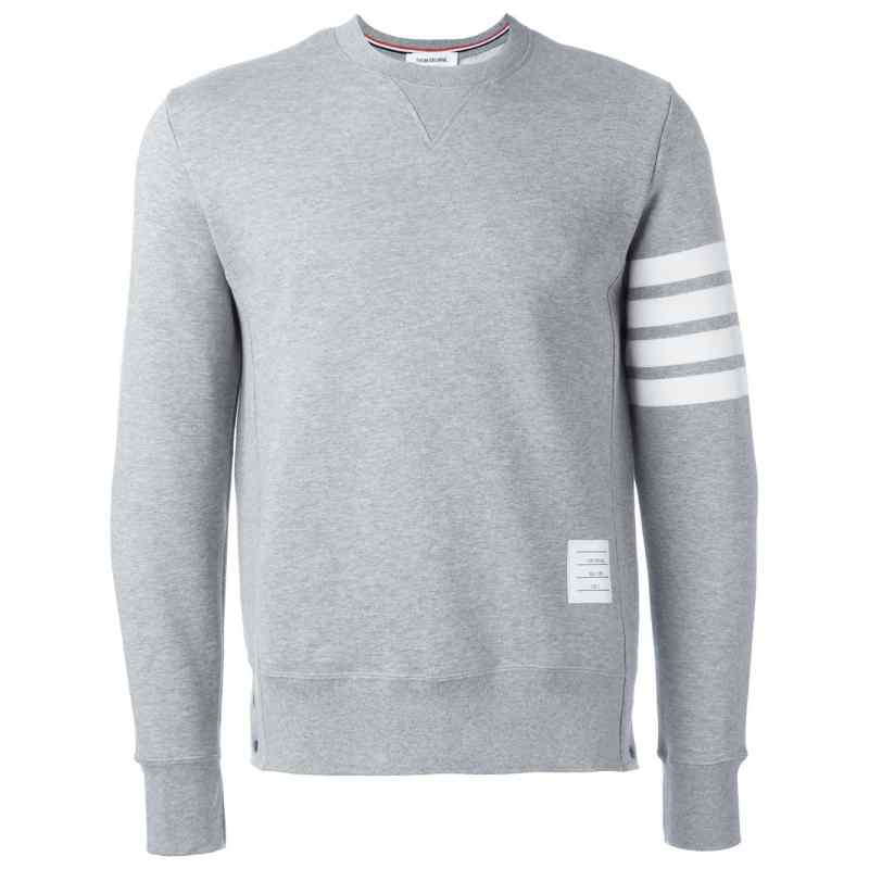 Thom Browne Relaxed fit Crafted in Japan Cotton crewneck sweatshirt
